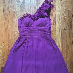 One shoulder dress by Adrianna Papell